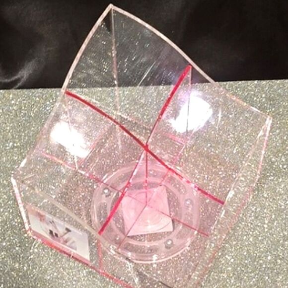 At Home Acrylic 4-Section Spinner Organizer - Picture 4 of 7